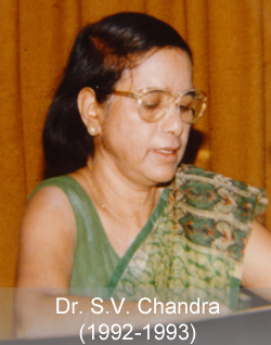 Dr. S.V. Chandra